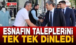 Vali Aktaş Dinar’da Sahaya İndi