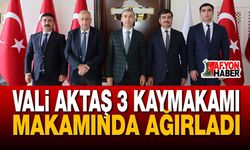 Vali Aktaş Kaymakamlara Başarılar Diledi