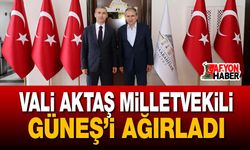 Vali Naci Aktaş Milletvekili Güneş’i Ağırladı