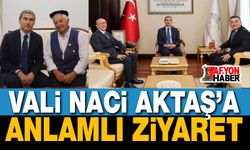 Vali Naci Aktaş’a Anlamlı Ziyaret