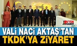Vali Naci Aktaş'tan TKDK'ya Ziyaret