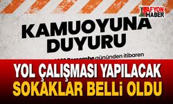 Belediye açıkladı: Sekiz Sokak Trafiğe Kapatılıyor