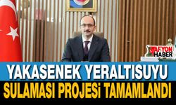 Yakasenek Yeraltısuyu Sulaması Projesi Tamamlandı