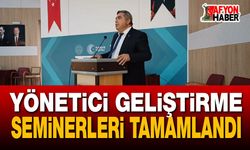 Yönetici Geliştirme Seminerleri Tamamlandı