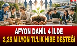 Afyonkarahisar Dahil 4 İlde 2,25 Milyon TL’lik Hibe Desteği Başlıyor