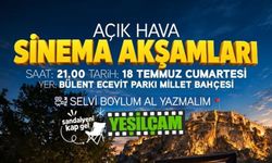Afyon’da Yeşilçam Rüzgarı: Açık Hava Sineması Başlıyor