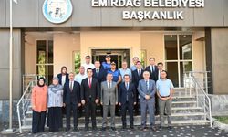 Kaymakam Topaca’dan Başkan Koyuncu’yu Ziyaret Etti