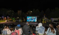 Afyonkarahisar’da açık hava sinema keyfi
