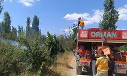 Sandıklı'da Ot Yangını Korkuttu