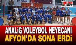 ANALİG Voleybol Heyecanı Afyon'da Sona Erdi
