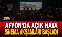 Afyon’da Açık Hava Sinema Akşamları Başladı