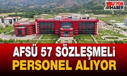 AFSÜ 57 Sözleşmeli Personel Alıyor: Başvuru Süreci Başladı