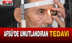AFSÜ’de umutlandıran tedavi