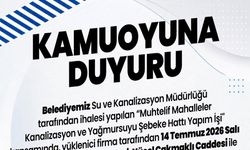 Afyonkarahisar Belediyesi'nden su kesintisi duyurusu