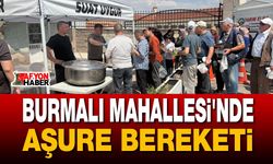Afyon Burmalı Mahallesi'nde Aşure Bereketi