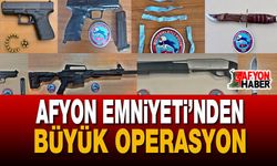 Afyon Emniyeti’nden Büyük Operasyon