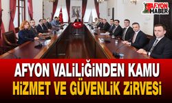 Vali Aktaş Başkanlığında Kapsamlı İl Değerlendirme Toplantısı