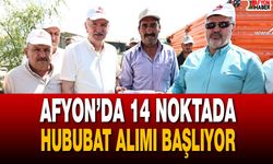 Afyon’da 14 Noktada Hububat Alımı Başlıyor