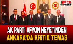 Afyonkarahisar’ın Projeleri İçişleri Bakanlığı’nda Değerlendirildi
