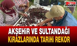 Akşehir ve Sultandağı Kirazında Üretim Tarihin Zirvesinde