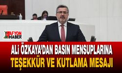Ali Özkaya’dan Basın Mensuplarına Teşekkür Ve Kutlama Mesajı