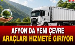 Afyon'da 8 Yeni Çevre Araçları Hizmete Giriyor