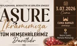 Nazmi Saatçi Mahallesi'nde Aşure İkramı