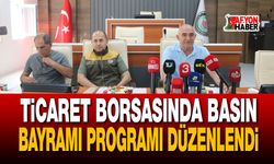 Afyon Ticaret Borsasında Basın Bayramı Programı Düzenlendi
