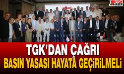 TGK'dan Çağrı: “Basın Yasası Hayata Geçirilmeli”