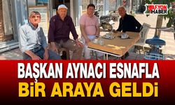 Başkan Aynacı Esnafla Bir Araya Geldi