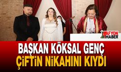 Arifenur ve Emir Çiftinin Nikahını Başkan Köksal Kıydı