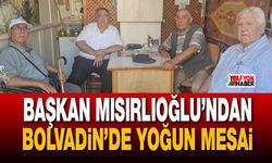 Başkan Mısırlıoğlu’ndan Bolvadin’de yoğun mesai