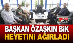 Başkan Özaşkın BİK Heyetini Ağırladı