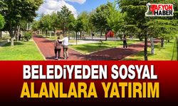Afyon Belediyesi'nden Parklarda Modern Dönüşüm