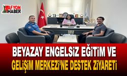 Beyazay Engelsiz Eğitim ve Gelişim Merkezi’ne Destek Ziyaret