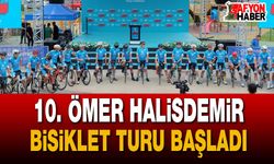 10. Ömer Halisdemir Bisiklet Turu Başladı
