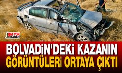 Bolvadin'deki Kazanın Görüntüleri Ortaya Çıktı