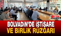 AK Parti Bolvadin İlçe Danışma Meclisi Toplandı