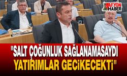"Salt Çoğunluk Sağlanamasaydı Yatırımlar Gecikecekti"