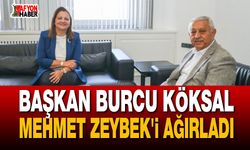 Başkan Köksal Mehmet Zeybek'i Ağırladı!.
