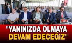 Burcu Köksal: "Yanınızda olmaya devam edeceğiz"