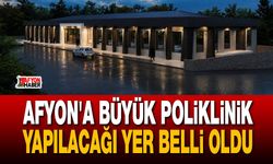 Afyon'a Büyük Poliklinik, Yapılacağı Yer Belli Oldu