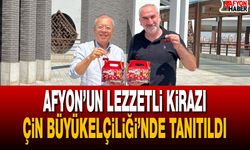Afyon’un Lezzetli Kirazı Çin'de Tanıtıldı