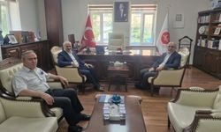 Çobanlar İlçe Müftüsü Selahattin Bozkurt’tan Veda Ziyareti