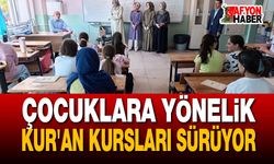 Çocuklara yönelik Kur'an Kursları sürüyor