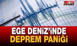 Ege Denizi'nde 4,3 Şiddetinde Deprem