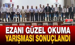 Ezanı Güzel Okuma Yarışması Sonuçlandı