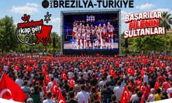 Afyon’da Filenin Sultanları İçin Dev Ekran