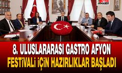 Gastro Afyon Festivali İçin Hazırlıklar Başladı