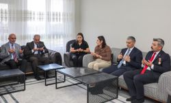 Vali Aktaş 15 Temmuz Gazisini Ziyaret Etti